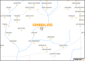 map of Xóm Bàu Lung