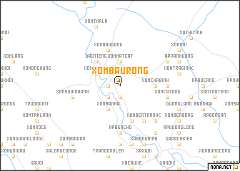 map of Xóm Bàu Rộng