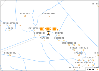 map of Xóm Bà Xây