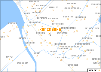 map of Xóm Ca Bơ He