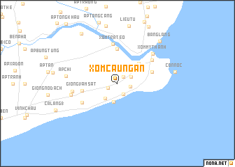 map of Xóm Cầu Ngan