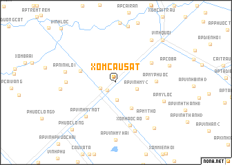 map of Xóm Cầu Sắt