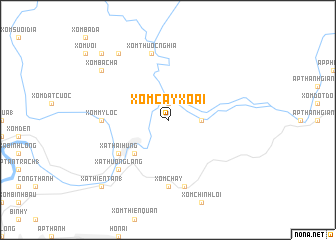 map of Xóm Cây Xoài