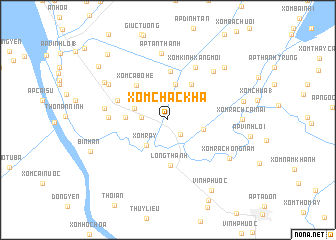 map of Xóm Chắc Kha