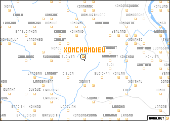 map of Xóm Chầm Diều