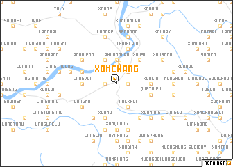 map of Xóm Chang