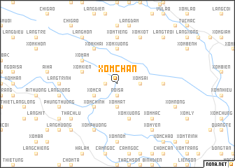 map of Xóm Chần