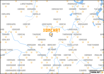 map of Xóm Chát