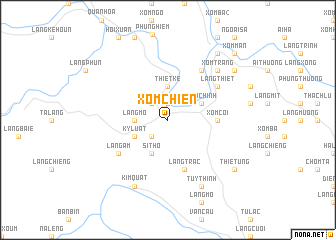 map of Xóm Chiền
