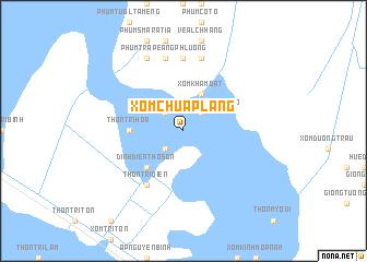 map of Xóm Chủ Ấp Lang