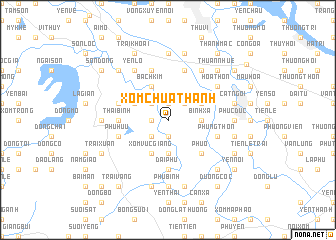 map of Xóm Chua Thanh