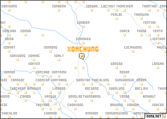 map of Xóm Chùng