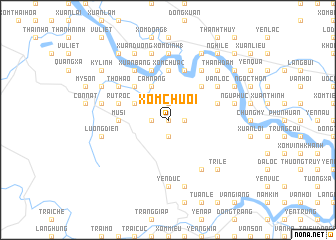 map of Xóm Chuối