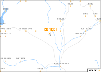 map of Xóm Cói