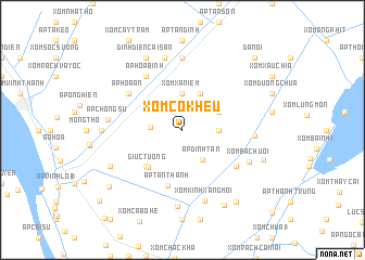 map of Xóm Cỏ Khêu