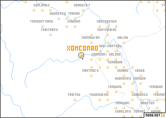 map of Xóm Cồn Ao