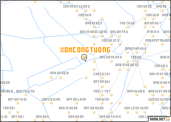 map of Xóm Cống Tương
