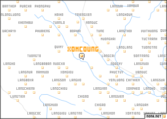 map of Xóm Coung