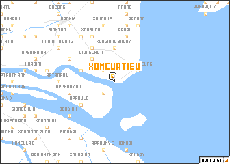 map of Xóm Cửa Tiểu