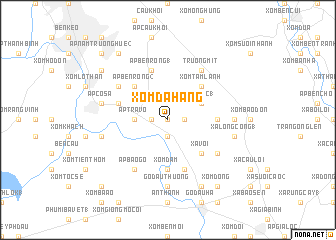 map of Xóm Ðá Hàng