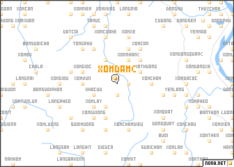 map of Xóm Ðấm (2)