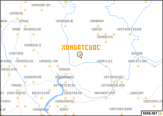 map of Xóm Ðất Cuốc