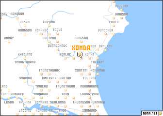 map of Xóm Ðá