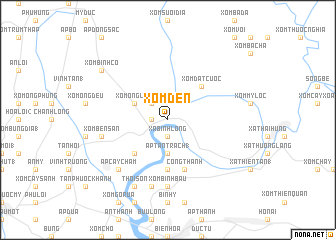 map of Xóm Ðèn