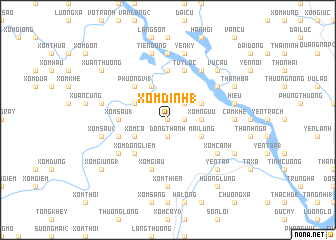 map of Xóm Ðình (1)