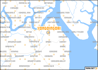 map of Xóm Ðội Ngoại