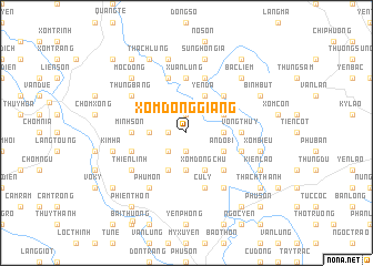 map of Xóm Ðồng Giang