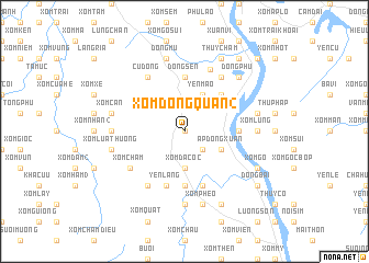 map of Xóm Ðồng Quân (2)