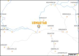 map of Xóm Ðốt Ðó