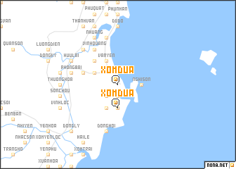 map of Xóm Dữa