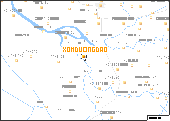 map of Xóm Ðương Ðạo