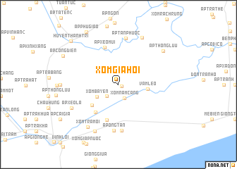 map of Xóm Gia Hội