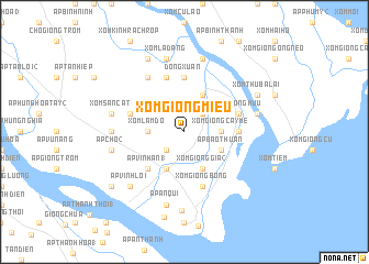 map of Xóm Giồng Miễu