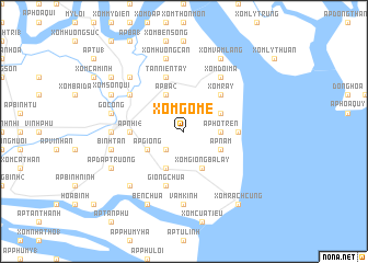 map of Xóm Gò Me