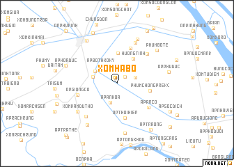 map of Xóm Ha Bo