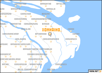 map of Xóm Hai Hổ