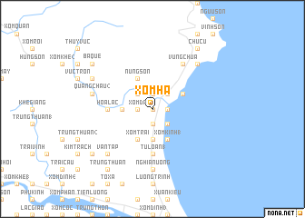 map of Xóm Hạ