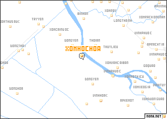 map of Xóm Hốc Hòa