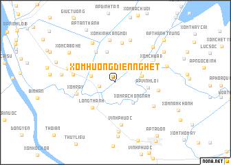 map of Xóm Hương Ðiền Nghét