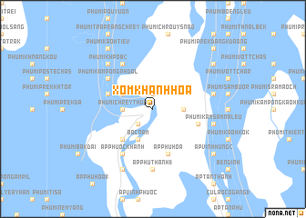 map of Xóm Khánh Hòa