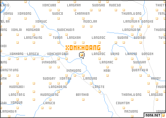 map of Xóm Khoang