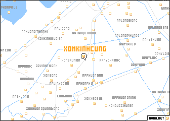 map of Xóm Kinh Cùng