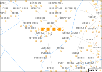 map of Xóm Kinh Xáng