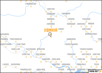 map of Xóm Kin
