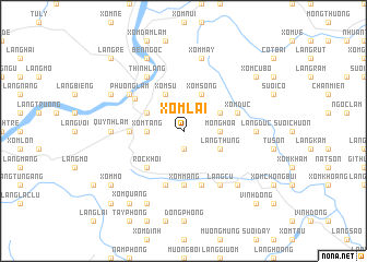 map of Xóm Lai