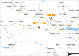 map of Xóm Lang